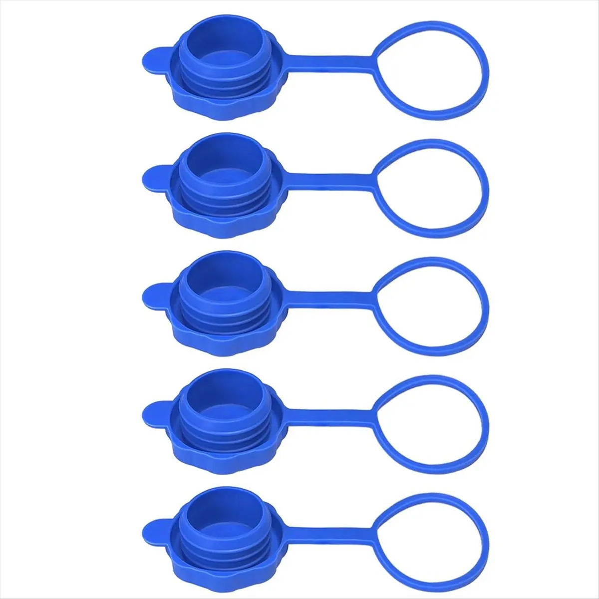 ABNH 3 & 5 Gallon Water Jug Cap, Upgrade Reusable Replacement Caps, Non Spill Lids for 55mm Water Bottle,5PCS