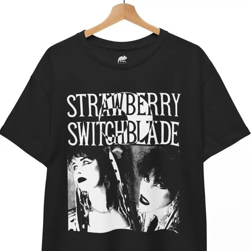Strawberry Switchblade T-Shirt, B jork Music Band Rock N' Roll Punk Unisex Tee