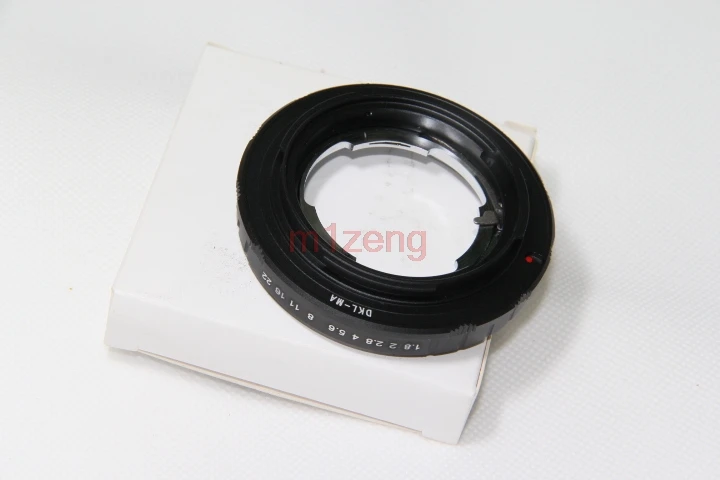 DKL-MA Voigtlander Retina DKL Objektiv Alpha Minolta MA Adapter A900 A850 a580 A350 A550 A700 kamera