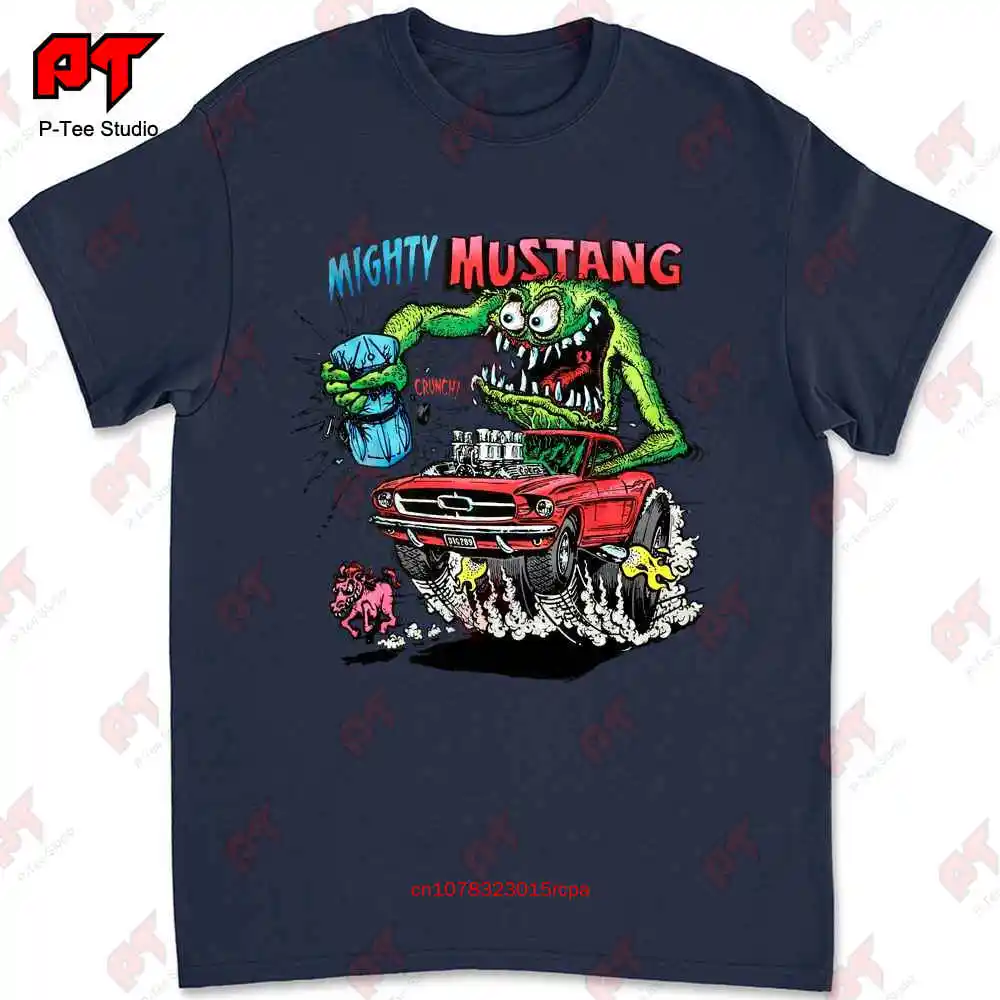 Ed Big Daddy Roth Rat Fink Mighty Mustang T-shirt GTKG