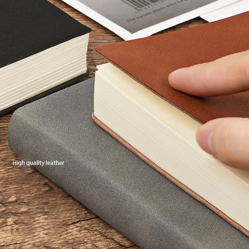 A5/B5 Notebook Super Thick Notepad Custom Diary Business Wholesale Record Book Leather Notebook Thicken