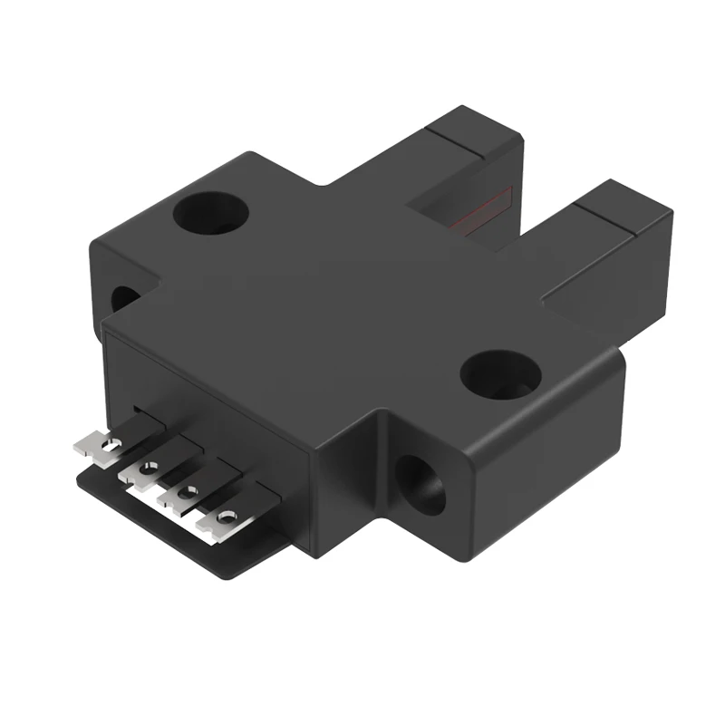 K-Shape Optical Groove Photoelectric Sensor 5mm Slot Width NPN/PNP Photoelectric Slot Sensor