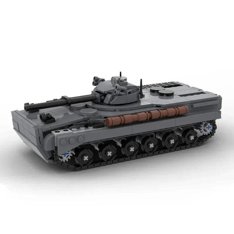 軍事兵器モデルのビルディングブロック,MOCレンガ,軍用戦車技術,モジュラーレンガ,クリスマスおもちゃ,DIYギフトセット,BMP 3