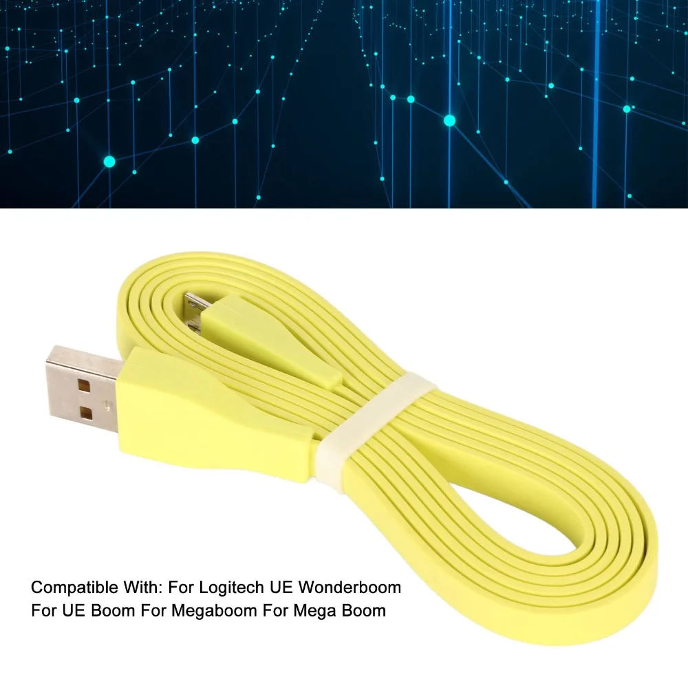USB A to Micro USB Interface Replacement USB Charging Cable for Logitech UE Wonderboom for UE Boom for Megaboom for Mega Boom