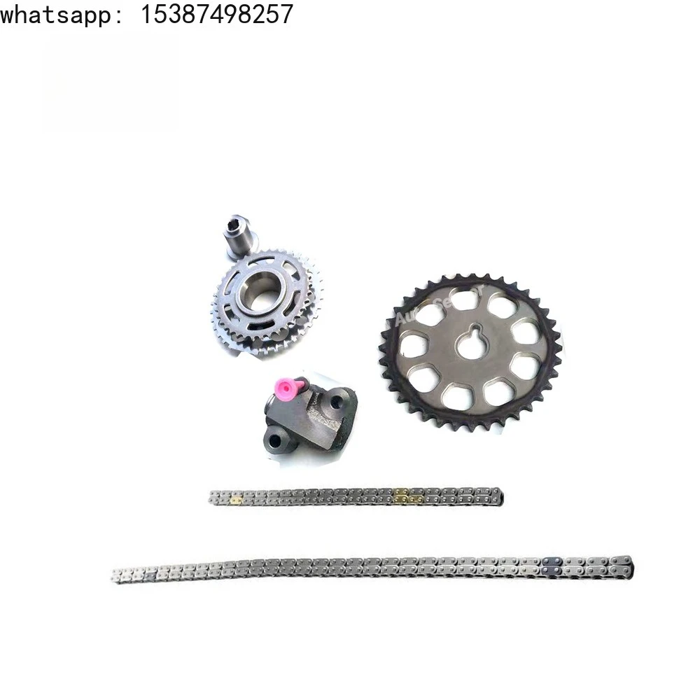 For GeZ 9-4221S Timing Chain Kit for 05-20 Toyota Hilux Hiace Tacoma Tacoma 2.7L 2TRFE