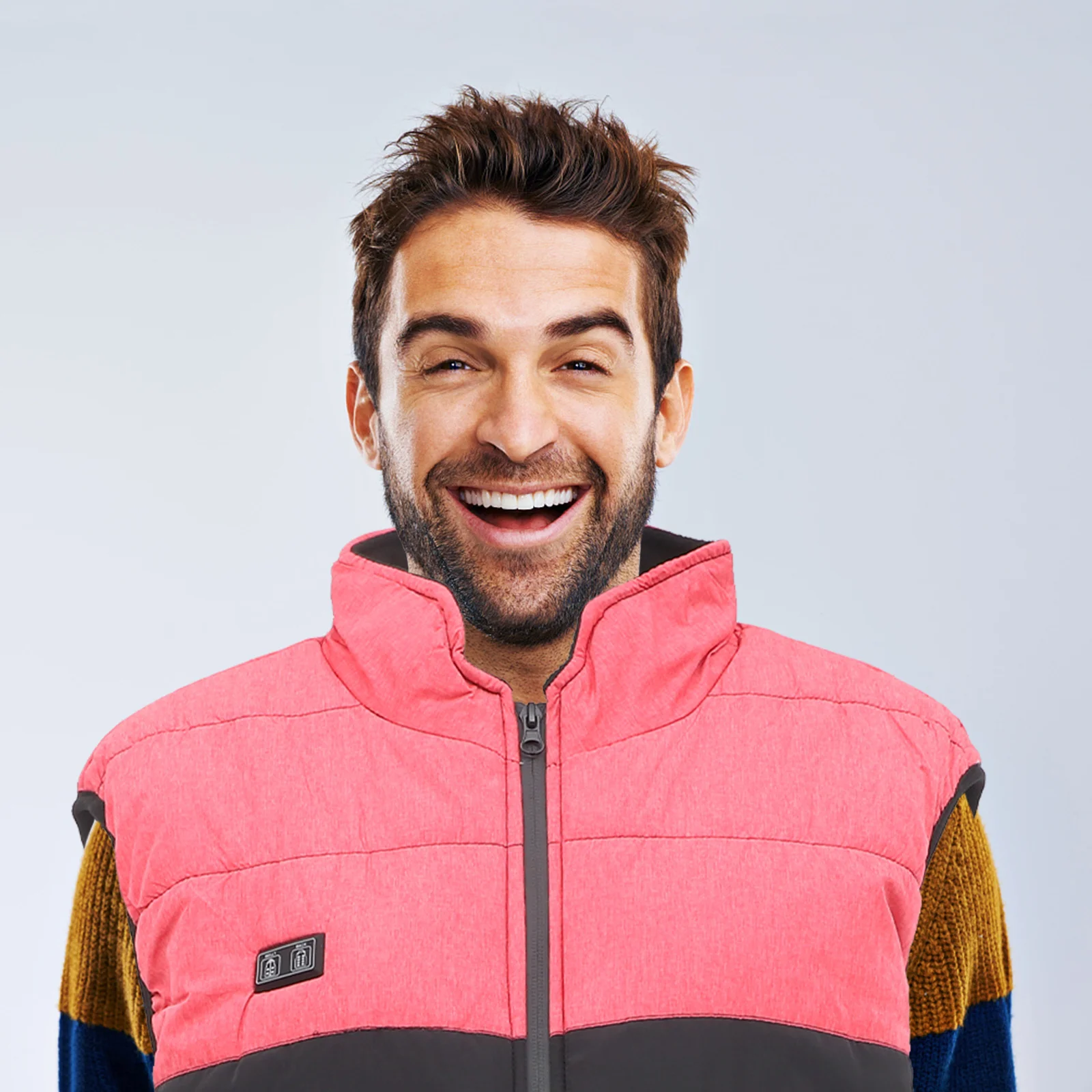 

Electric Vest Men Heated Outfit Fleece Heating Clothing Clothes Mens Apparel Jackets for