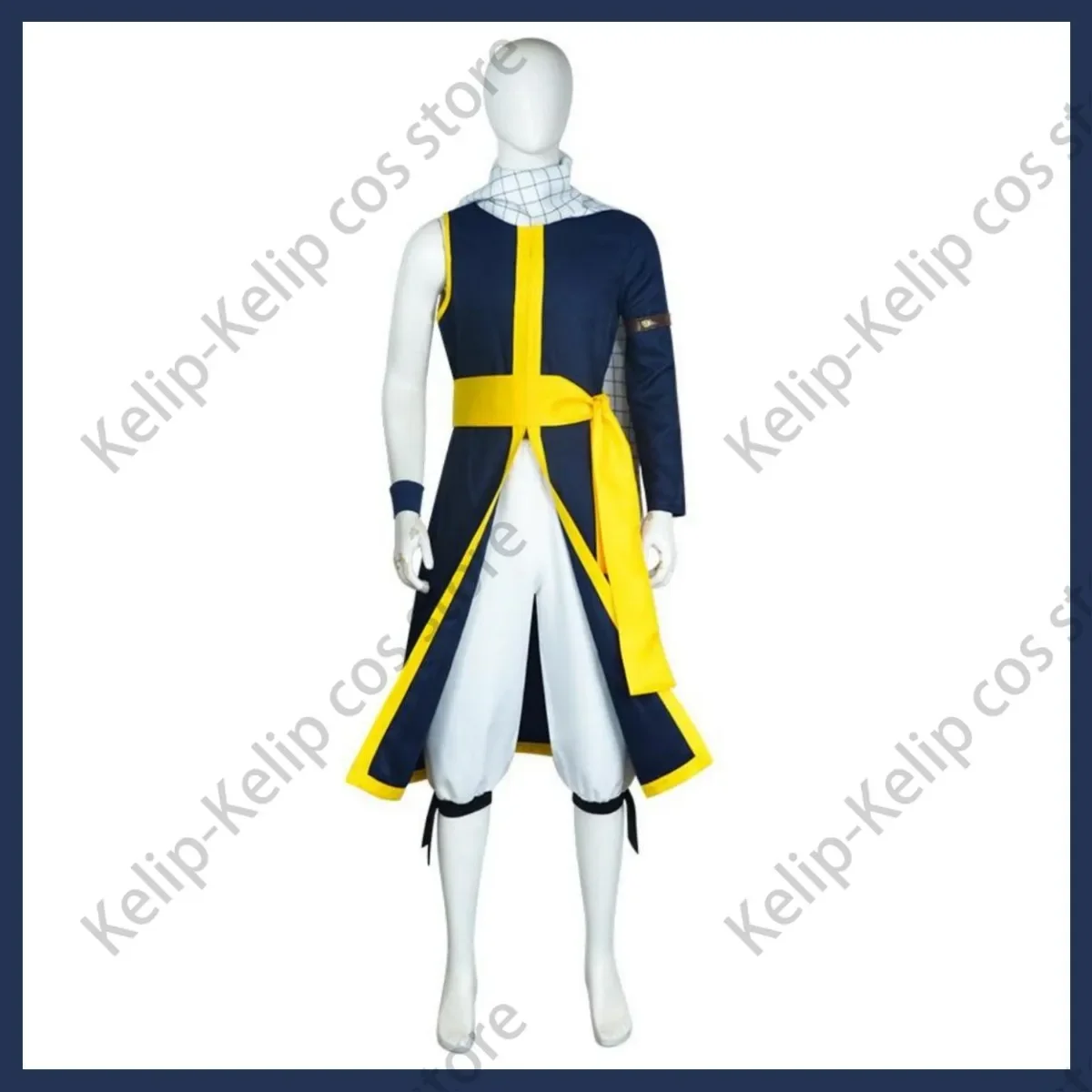 Anime Fairy Tail 100 Years Quest Etherious Natsu Dragneel Cosplay Costume Fiore Slayers Wig Blue Uniform Coat Man Halloween Suit