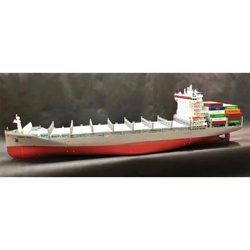 1 100 Container Finished Ship Model Decoration  Remote Control Ship Model New