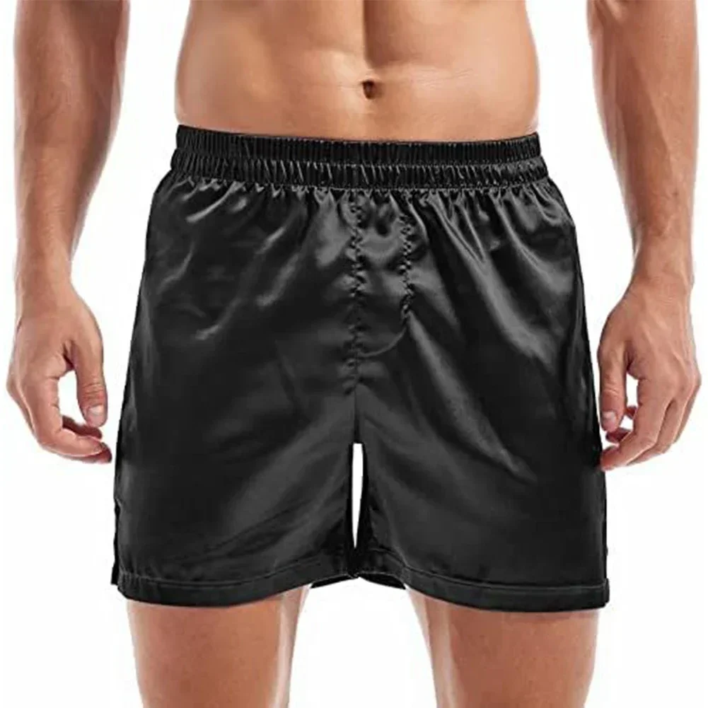 

Silk Sleepwear Boxer Trunks Lounge Wear Sleepwear 5 Spandex 95 Polyester Brand New Comfortable Fit Multiple Colors Available