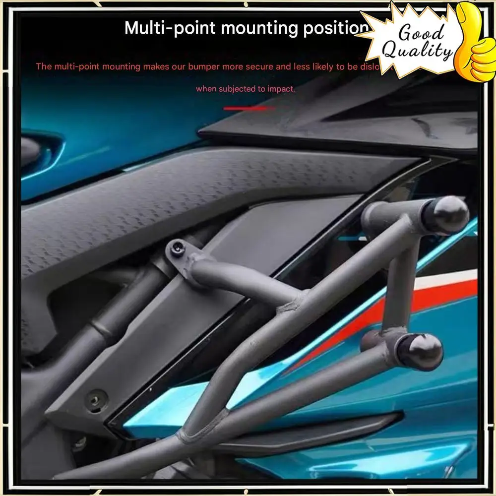 Good Quality Suitable for Yamaha R3 2021 YZF-R3 YZF R3 2021 2022 2023 Motorcycle Anti-Crash Bar Engine Guard Bumper Protector