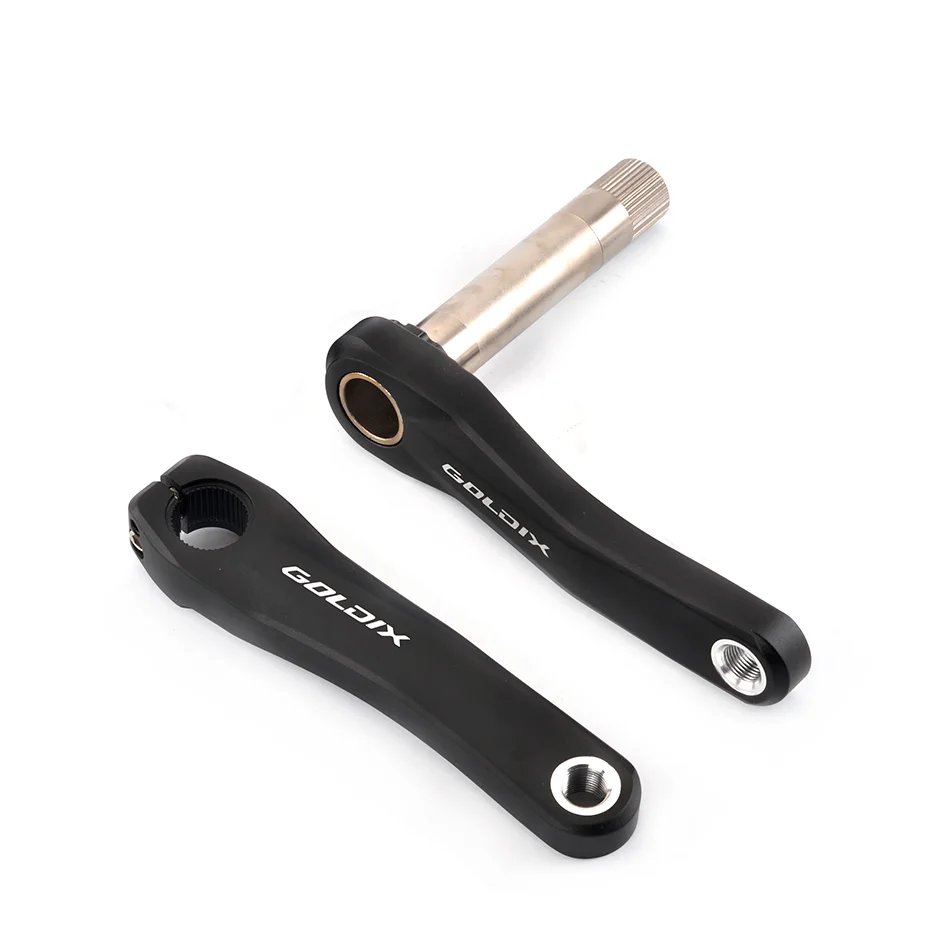 GOLDIX 150MM lange ultraleicht kinder fahrrad Klapp fahrrad hohl einteiliges kurbel set für SHIMANOSRAM variabler geschwindigkeit system