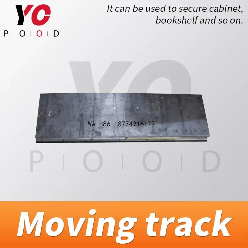 wmwmnu YOPOOD escape room moving track for cabinet moving wall chamber room secure cabinets or bookshelf on