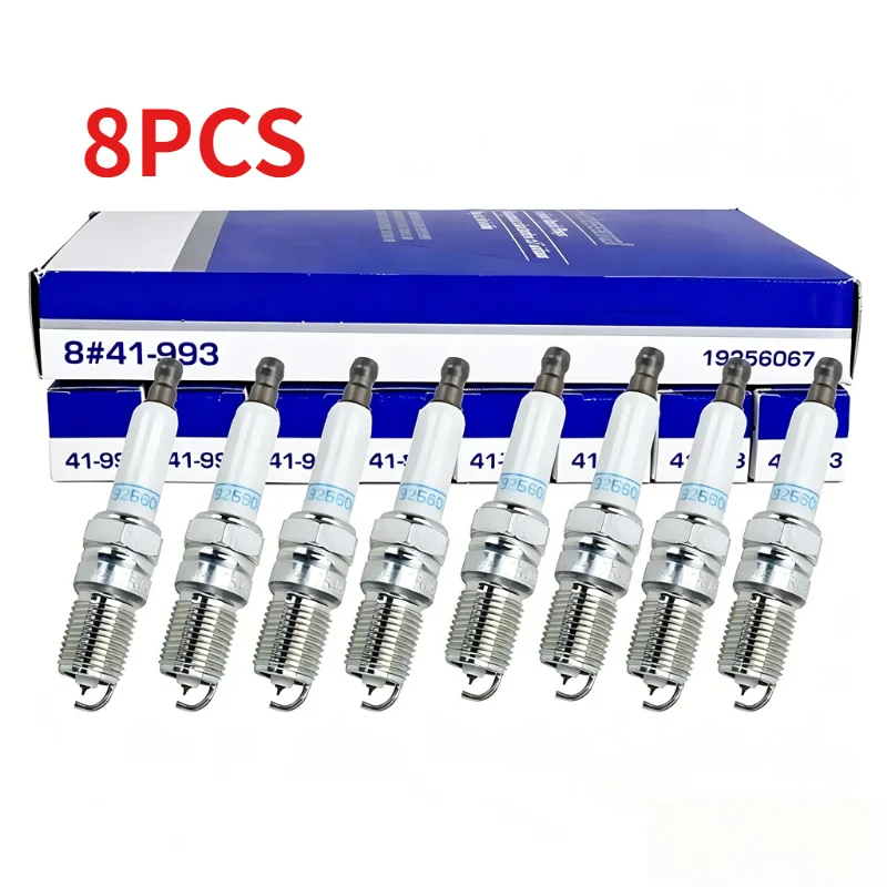 

8Pcs 19256067 41-993 Spark Plugs Fit For Chevrolet Tahoe Pontiac Express Savana 2WD
