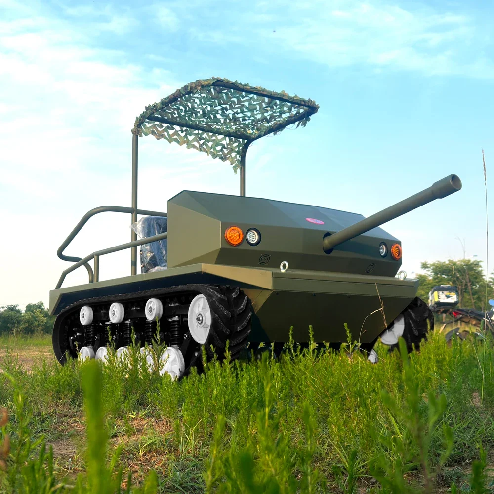 Tracked robot intelligence Pleasure tank chassis Amphibious vehicles