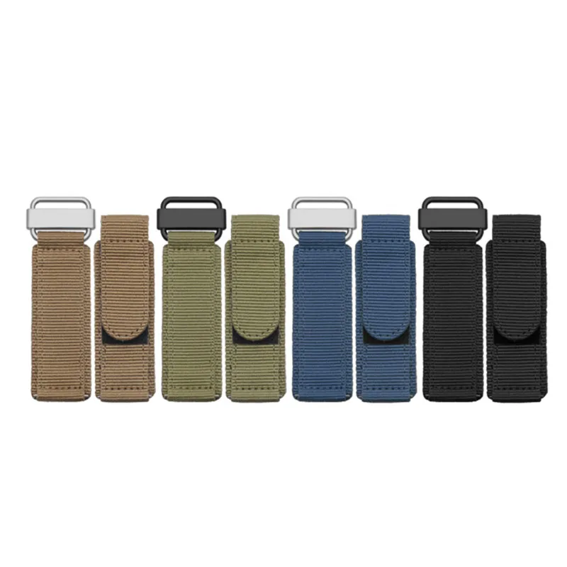 For Tudor Seiko Breitling Panerai Breathable Durable Outdoor Comfortable Nylon Canvas Hook and Loop Fastener Watch Strap 22mm