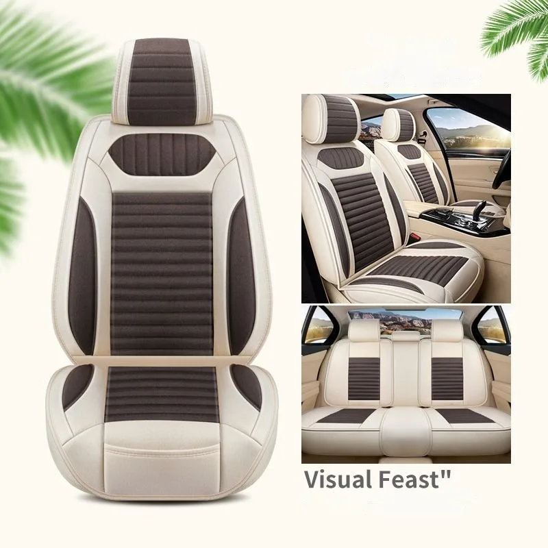 

Car Seat Cover Linen fiber For Honda Models Fit Accord Odyssey CIIMO Spirior City Crz Crv Urv GIENIA Jade Elysion HRV