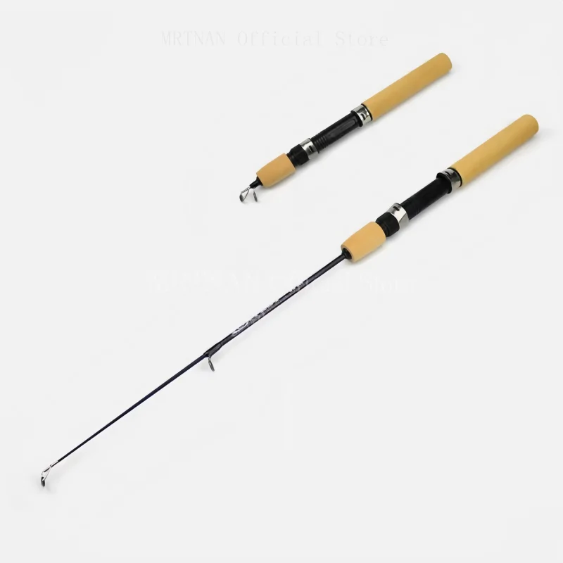 60cm 80cm 100cm Fishing Rod Super Short Portable Spinning Pole Mini Telescopic Fishing Rod Sea Pole