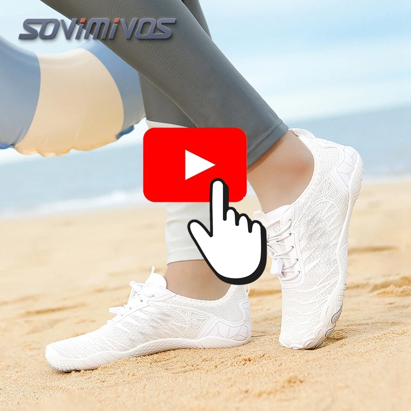 Aqua Shoes for Women Men Barefoot Water Shoes Quick-Drying Outdoor Activities Wading Swimming Sandals Anti Slip Sneakers Unisex