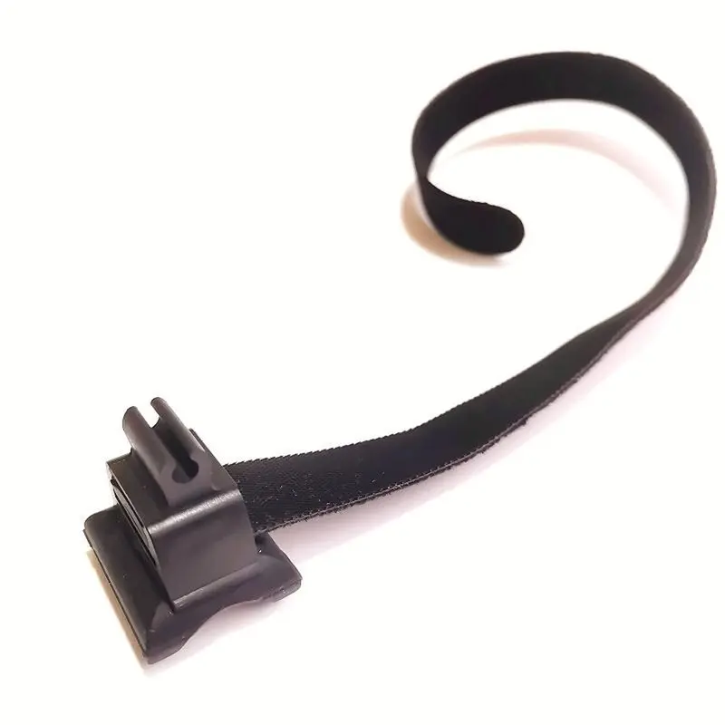 Microphone Clip Universal For Kids Music Instruments With Hook Loop Fastener Strap For 5Mm Boom Gooseneck, 1PC
