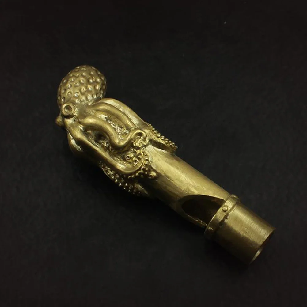 

Copper Whistle Tool Shaped Portable Metal Referee First Aid Kitchen Bar Accessories Safe First Aid Whistle