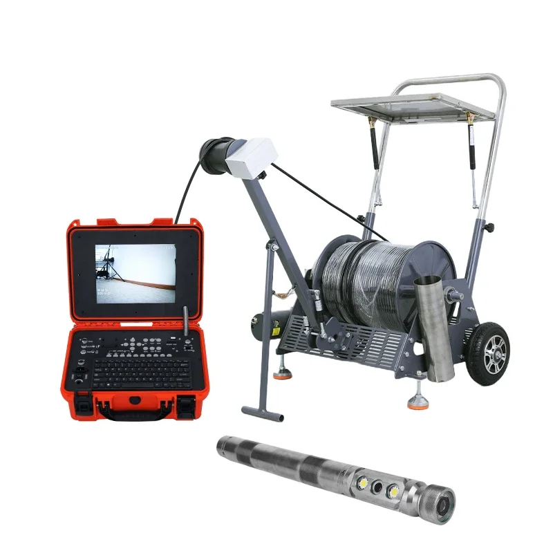 Furo Inspeção Camera, Dual Camera, 55mm