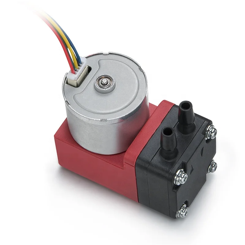12V DC Brushless Motor Mini Gas Pump Lab Sampling Portable Small Electric Diaphragm Air Pump Micro Vacuum Pump