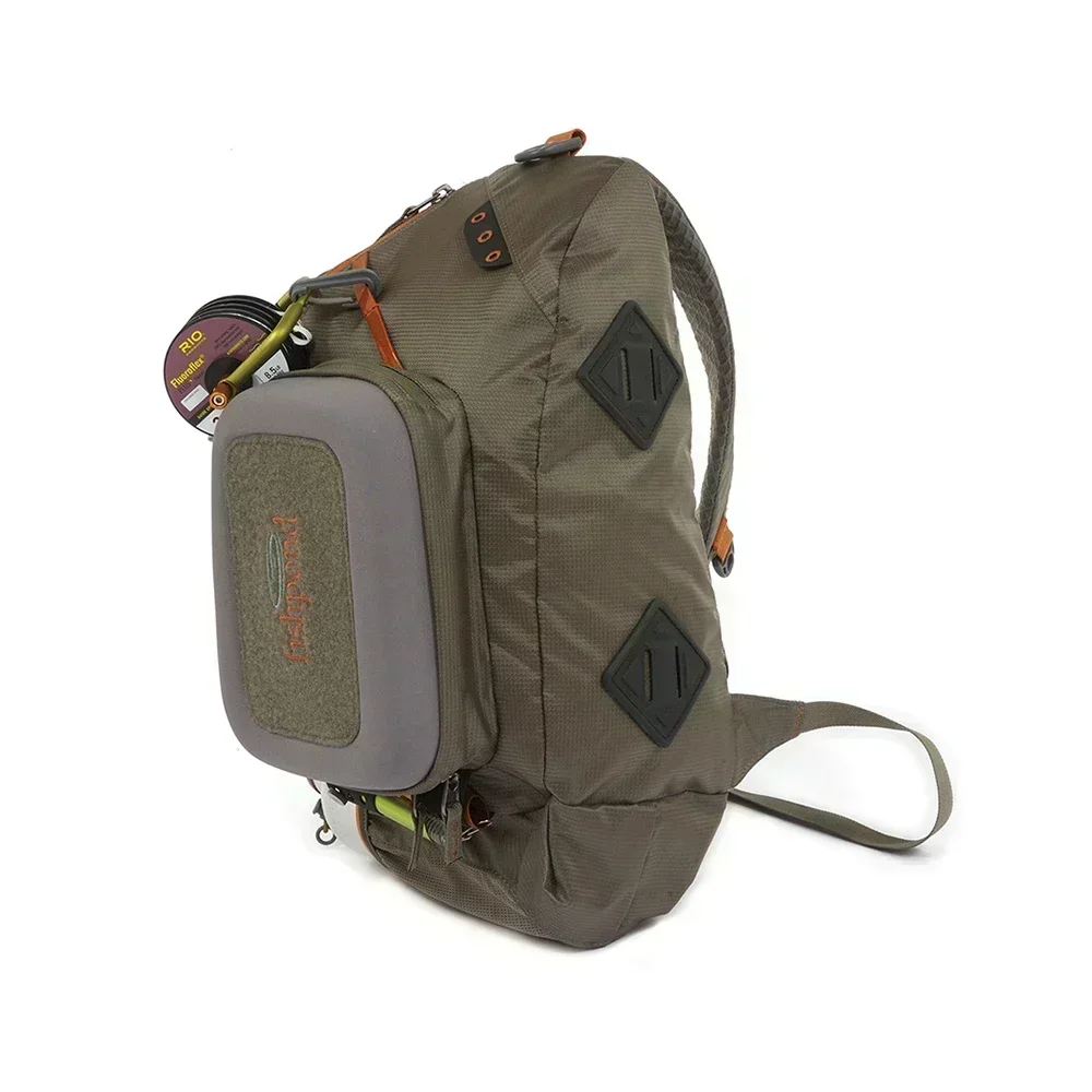 Hüfttasche Fliegenfischer-Brusttasche Wader-Gürtel Wading Summit Sling – Detail 15
