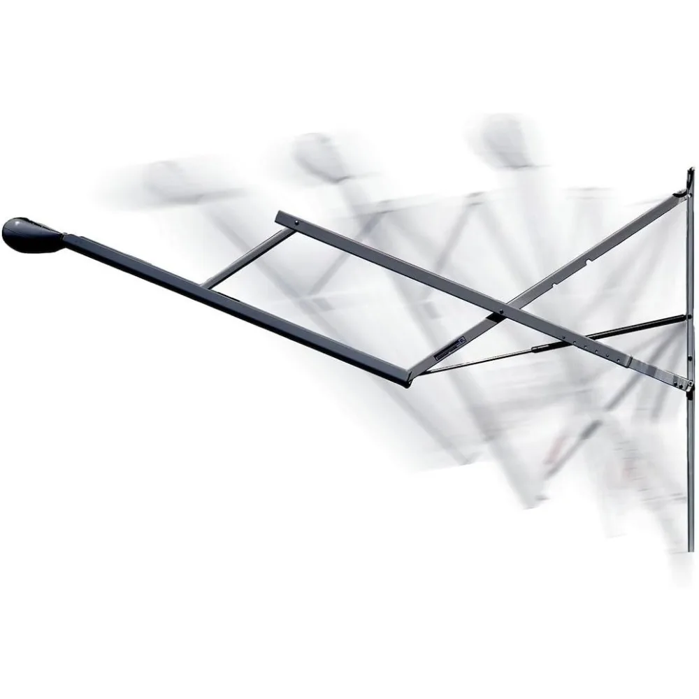Awnings Arm Assembly, 8ft Length x 8ft Extension, Black, Standard