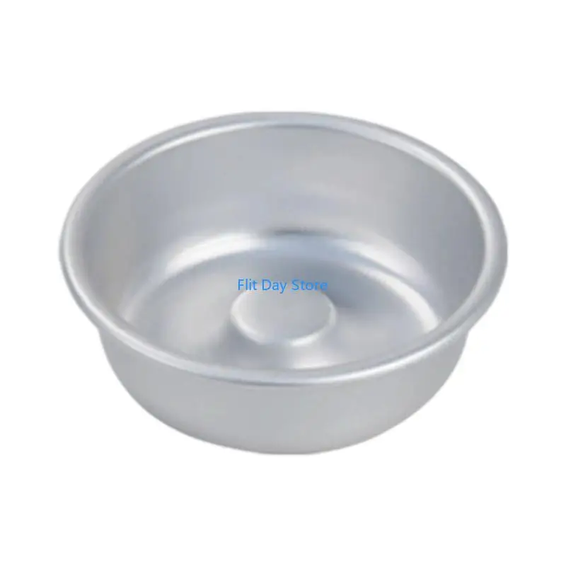 F92C Durable Aluminum Doughnuts Pan For Caramel Flan Cakes Professional Baking Tool Easy Releases And Cleaning