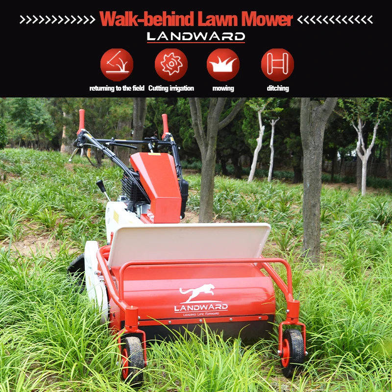 High Power Crawler Mower Customized Sell Self-Propelled Efficient Lawn Mower Professional Home Lawn Cleaning Machine Hot Selling