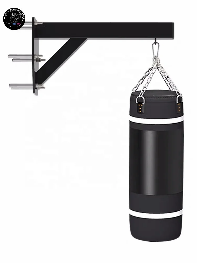 

Adjustable Wall Mount Punching Bag Rack Heavy Duty Boxing Track Hanger