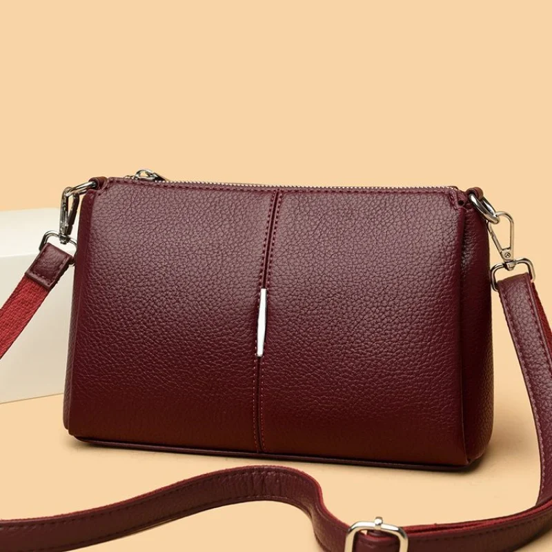 

Fashionable Luxury Tote Leather Women's Bag Famous Designer Classic Elegant Crossbody Commuter Vintage Daily Bag