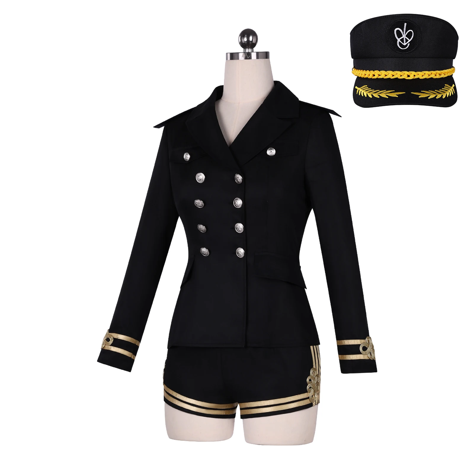 Women Stage Cosplay Costume Korea White Sailor Navy Uniform Group Performance Jang Wonyoung Cosplay Suit Outfits - view 5