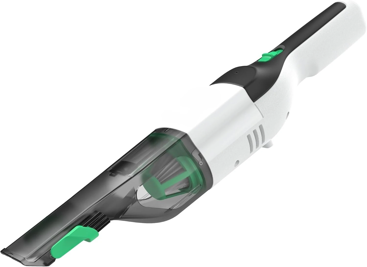 Handheld Vacuum, Cordless, Transparent Dustbowl