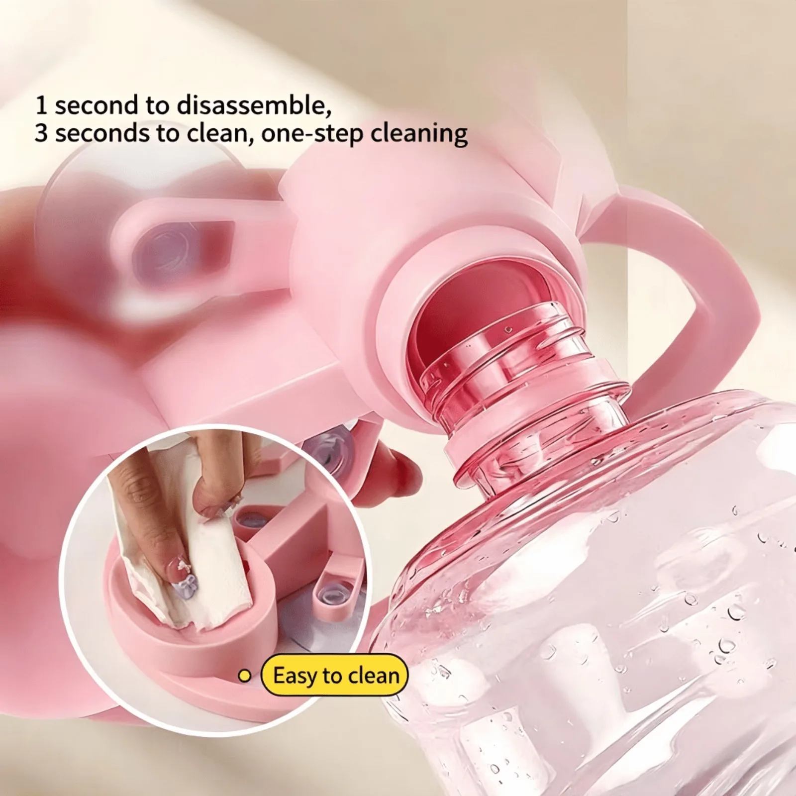 Gravity Automatic Pet Water Dispenser, Fits 2.8cm Mineral Water Bottles, Large Capacity Filter-Free Water Feeder for Cats - view 3