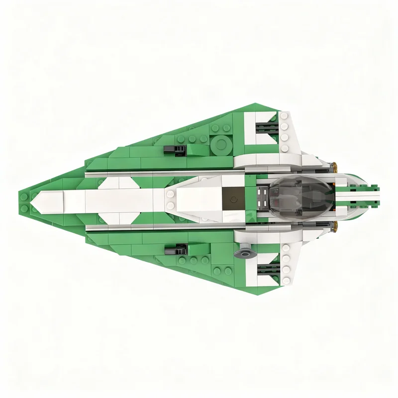 325pcs MOC Star Battle Luminara Unduli S Delta 7 B Starfighter Model Building Blocks Toys Architecture Christmas Gifts Kids DIY