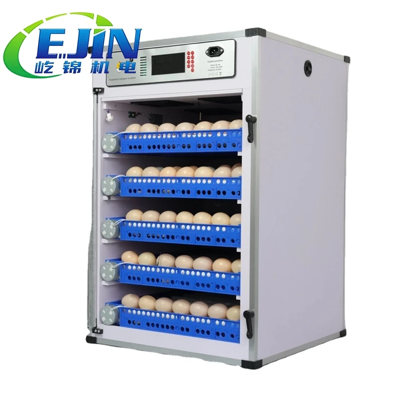 Constant Temperature Industrial Automation High Quality Incubators Hatching Eggs Machine 200 Eggs 110V 220V PLC Core 1 Year