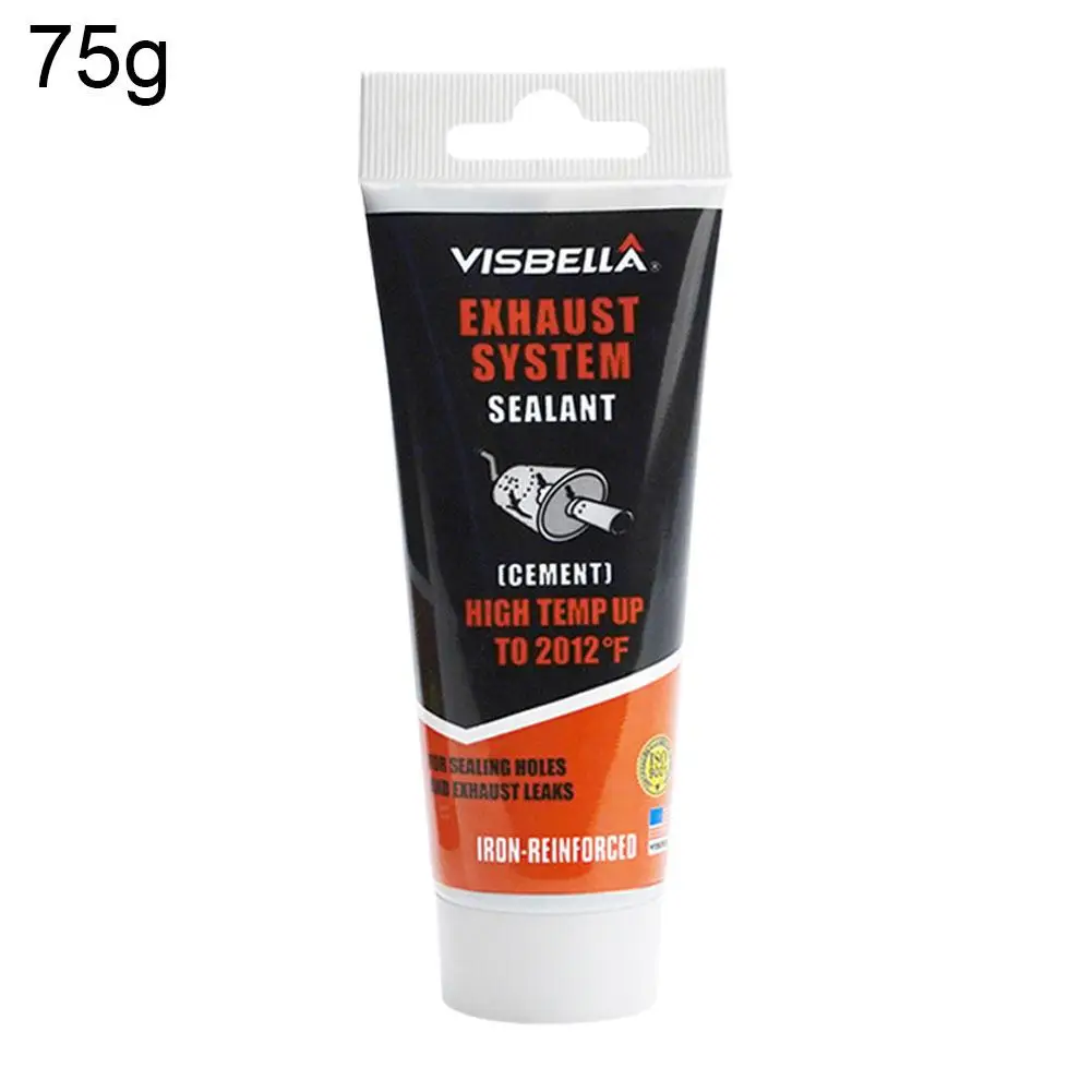 150/70g Car Exhaust Pipe Repair Adhesive Oil Resistant For Engines Pipe Welding Leaks Repair Sealant Tool Car Accessories