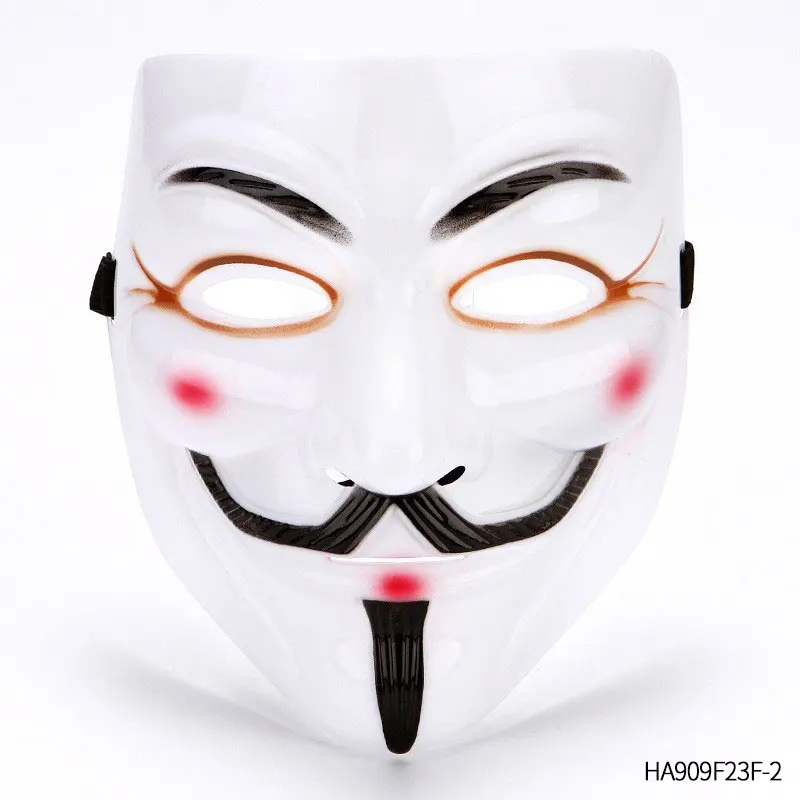 Maschere di Halloween: bianco, nero, oro e altri disegni speciali, adatte per le feste di Halloween per aggiungere una sensazione misteriosa.