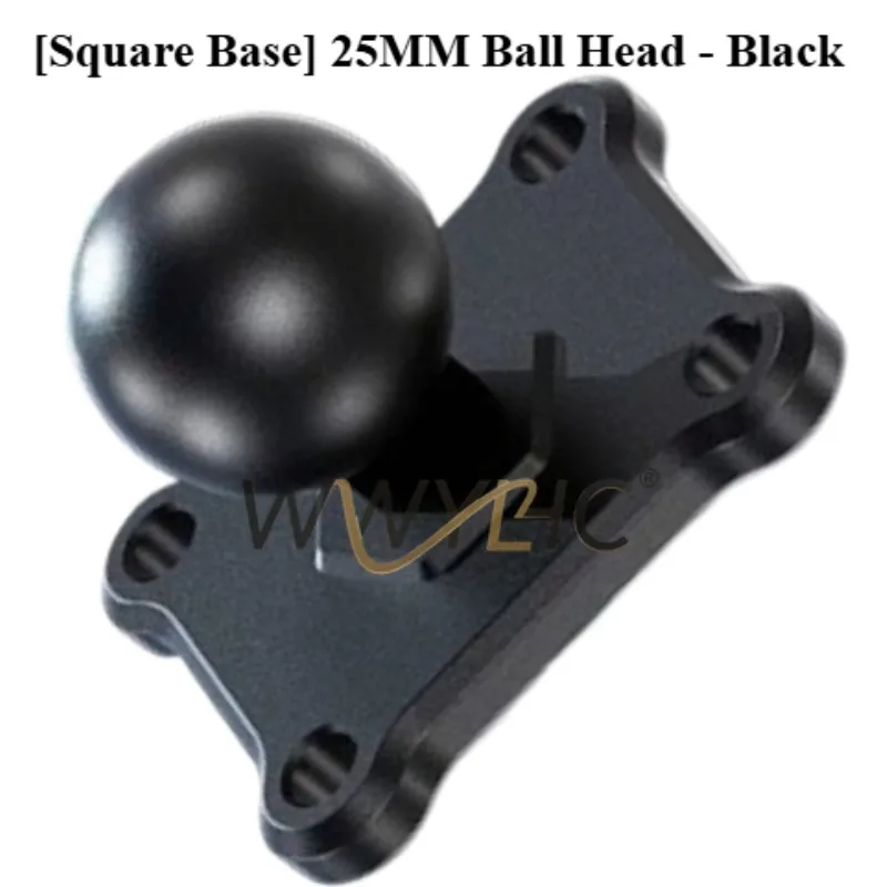 

Suitable for Kaiweig Motorcycle Mobile Phone Holder 25mm Universal Ball Head Accessories Handlebar Fixed Navigation
