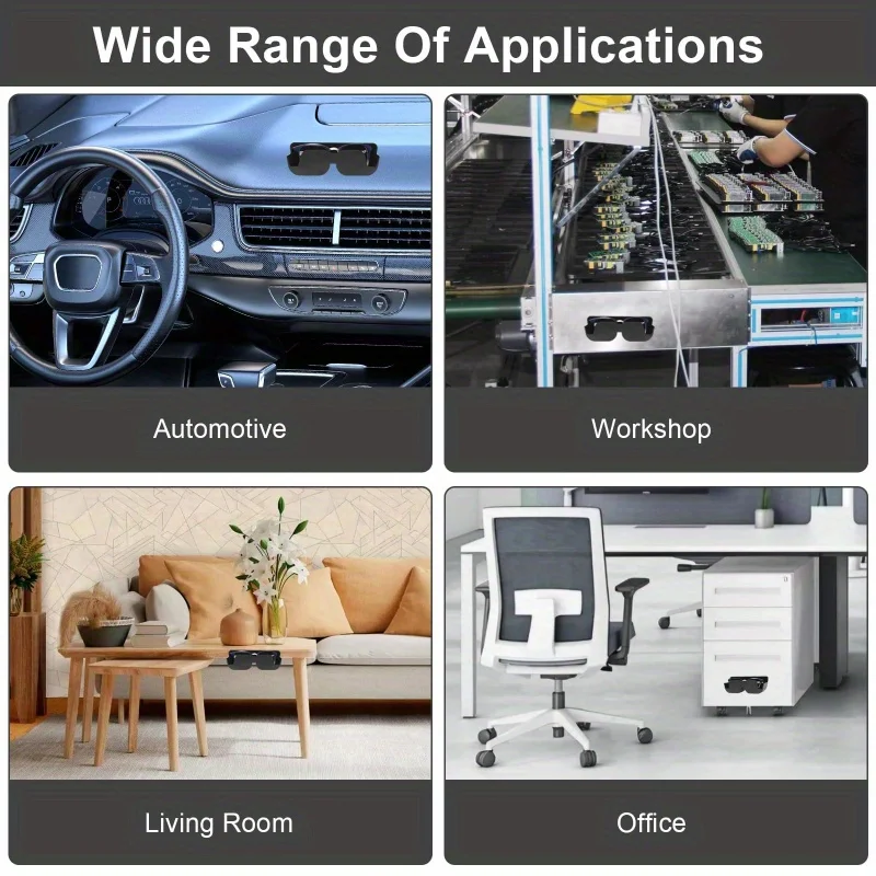 Porta occhiali da sole per auto Scatola portaoggetti per occhiali da sole alla moda multifunzione in plastica Portaoggetti per occhiali autoadesivo in feltro Interni auto