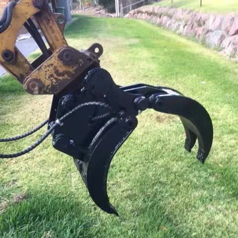 

1.7T 3, t 5T 8T 12T 20T 30 tons single cylinder hydraulic excavator grab