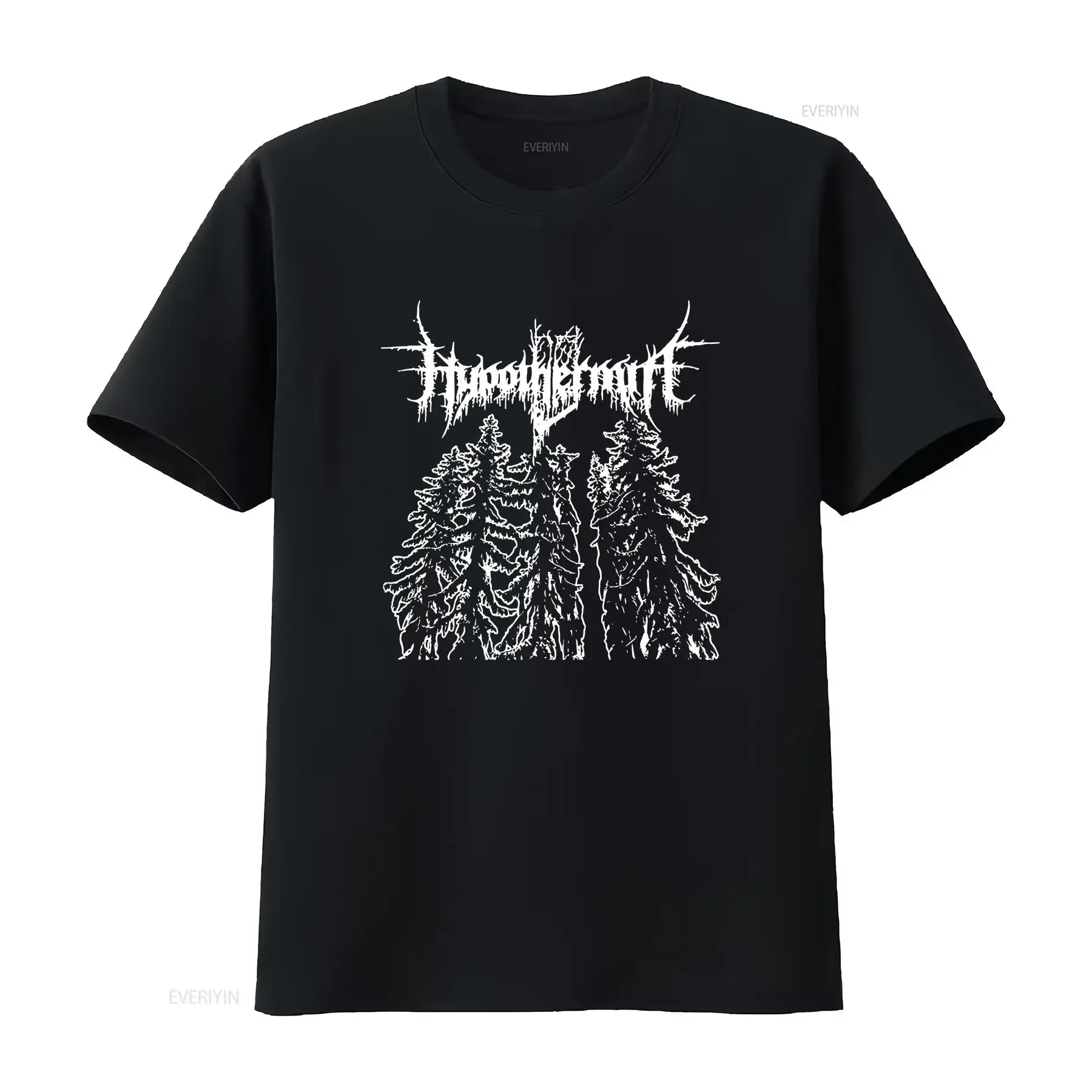 HYPOTHERMIA T-Shirt dsbm abyssischer Hass Call Apati Happy Days Nktalgie Lantlos Vintage Washed Stretched Unisex Casual Fashion