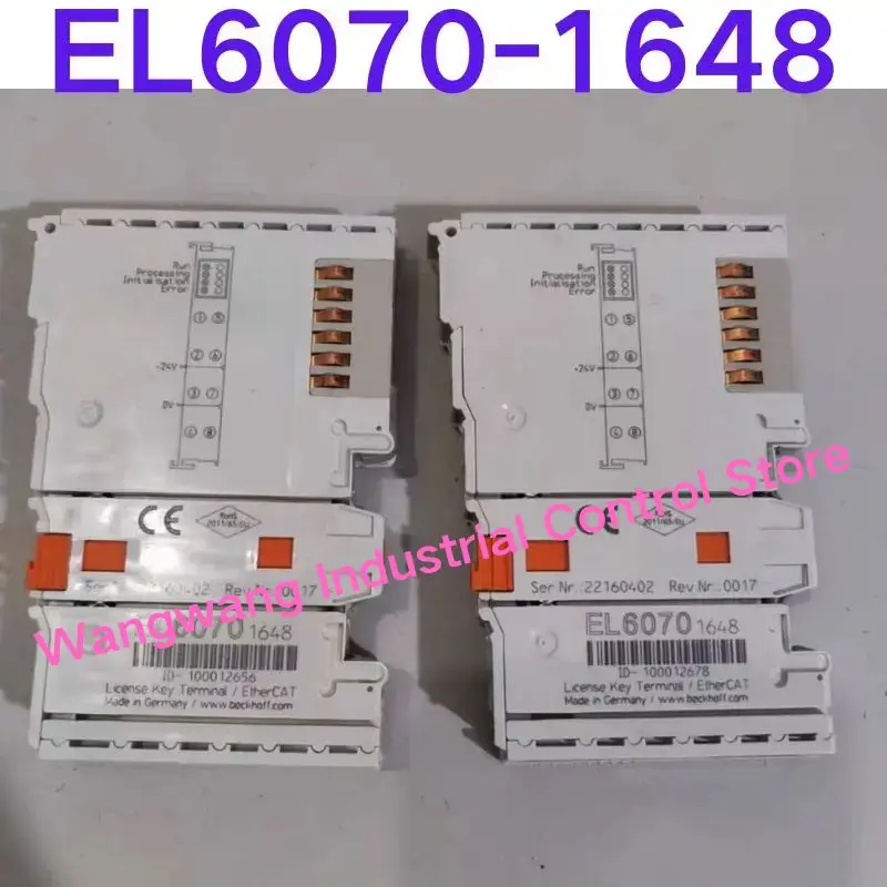 

Б/у, проверенный, исправный модуль ПЛК EL6070-1648