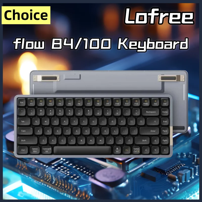 

LOFREE 68/100 keys OE902 TOUCH Triple Mode Mechanical Keyboard 2.4G Wireless Type-c Switch Hot Swap Rechargeable Gamer Keyboard