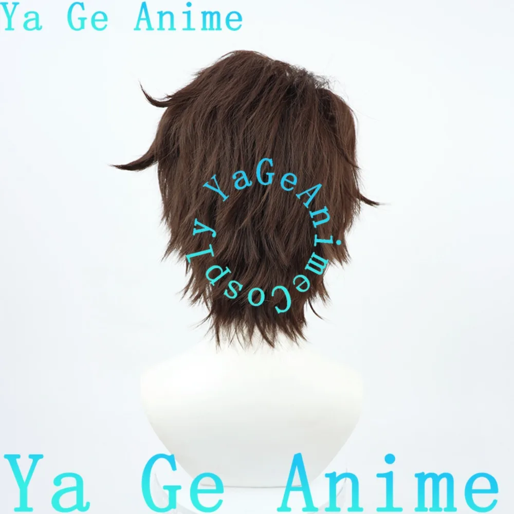 Ya Ge أنيمي مخزن بليتش أيزن Sōsuke شعر مستعار تأثيري أنيمي عرض الواقع لعبة لعب الأدوار شعر مستعار تستخدم لحفلات الرقص أنيمي