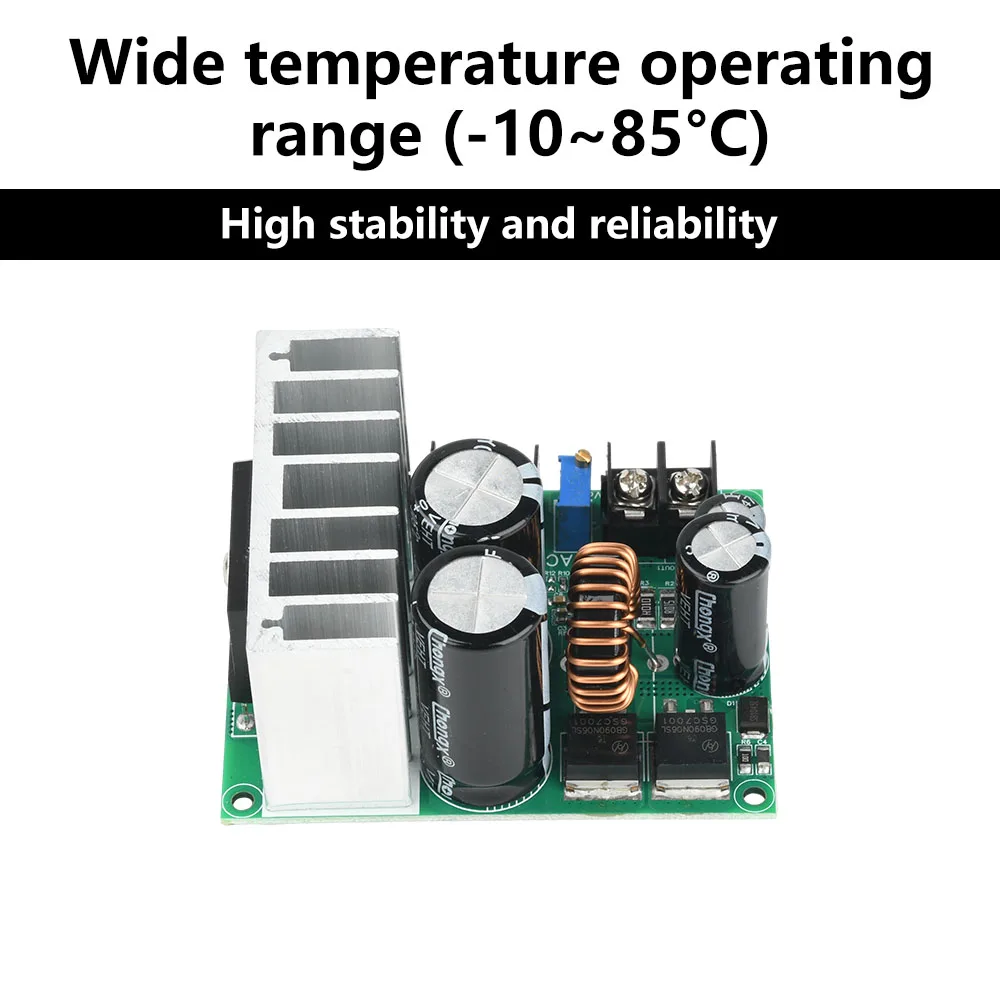 AC 5-25V DC 8-38V To DC 3.3-32V High Current Low Voltage AC-DC Buck Power Module DC-DC Adjustable Voltage Regulator