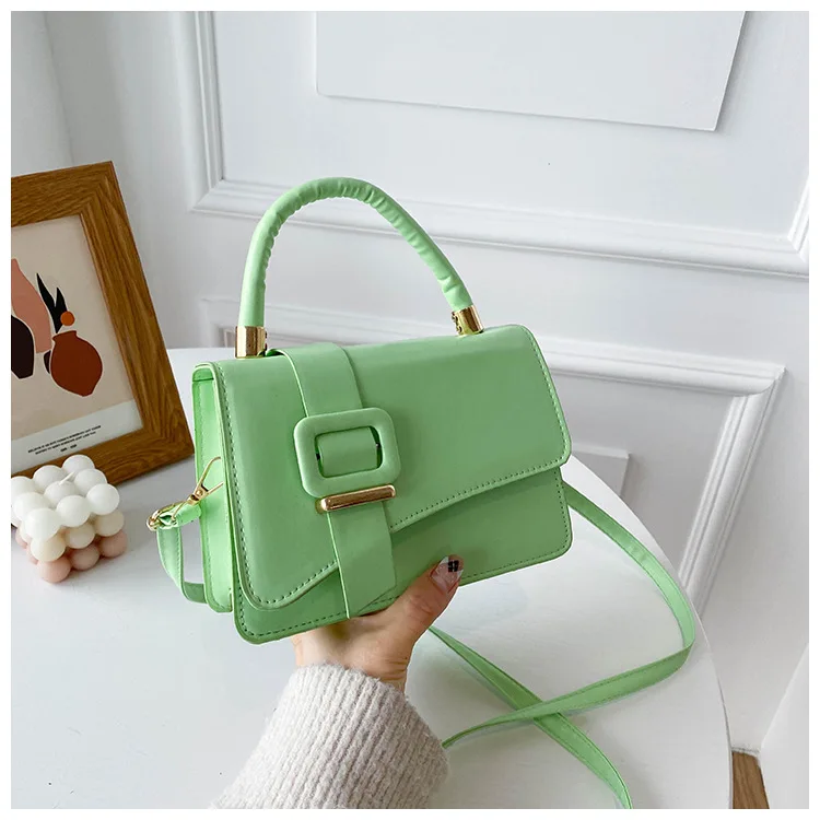 High Quality PU Leather Woman Handbags Luxury Designer Female Shoulder Bag 2023 New Fashion All-match Messenger Small Square Bag