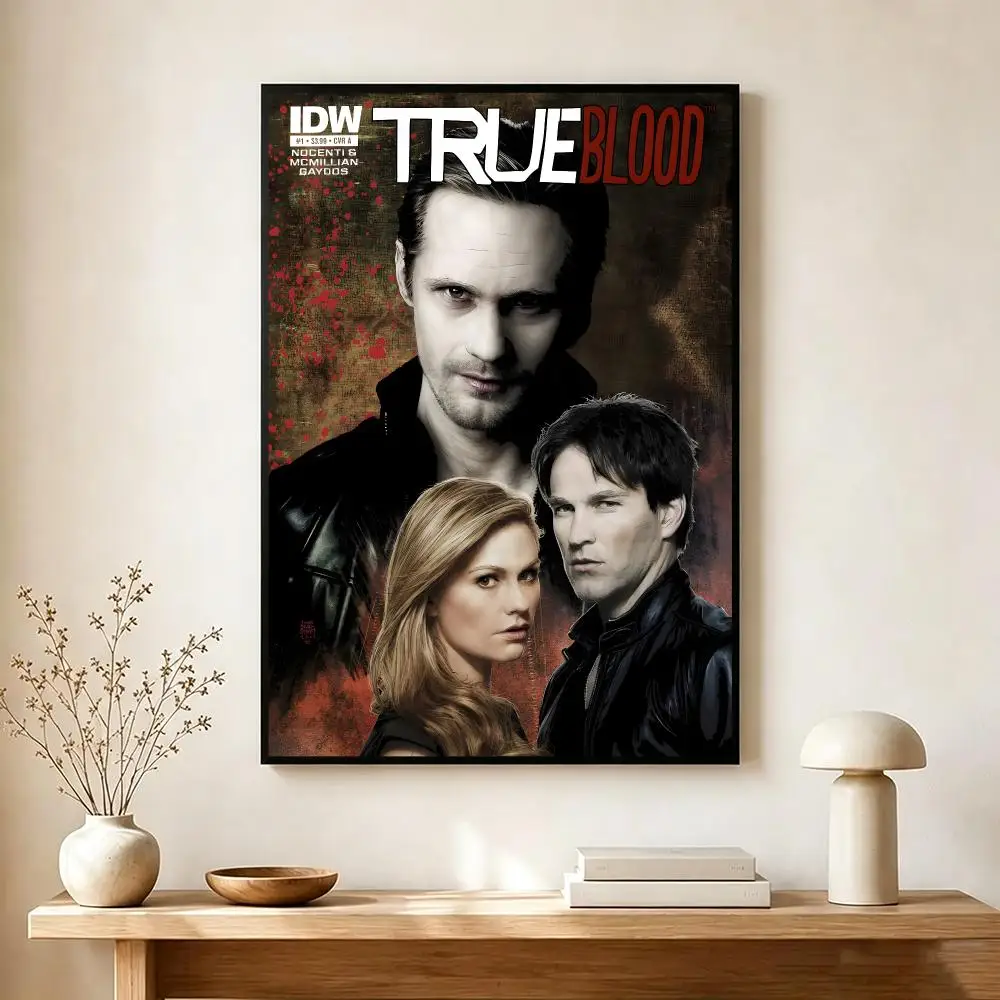 Vampire Series T-true Blood Poster Modern Home Decoration Interior Design & Contemporary Wall Art Collection