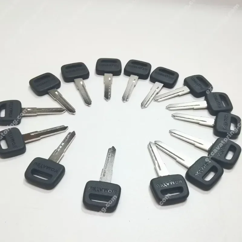 for Komatsu excavator ignition key5pcs PC56, 60, 70, 130, 200, 210, 220, 300-7-8 accessories, vulnerable parts